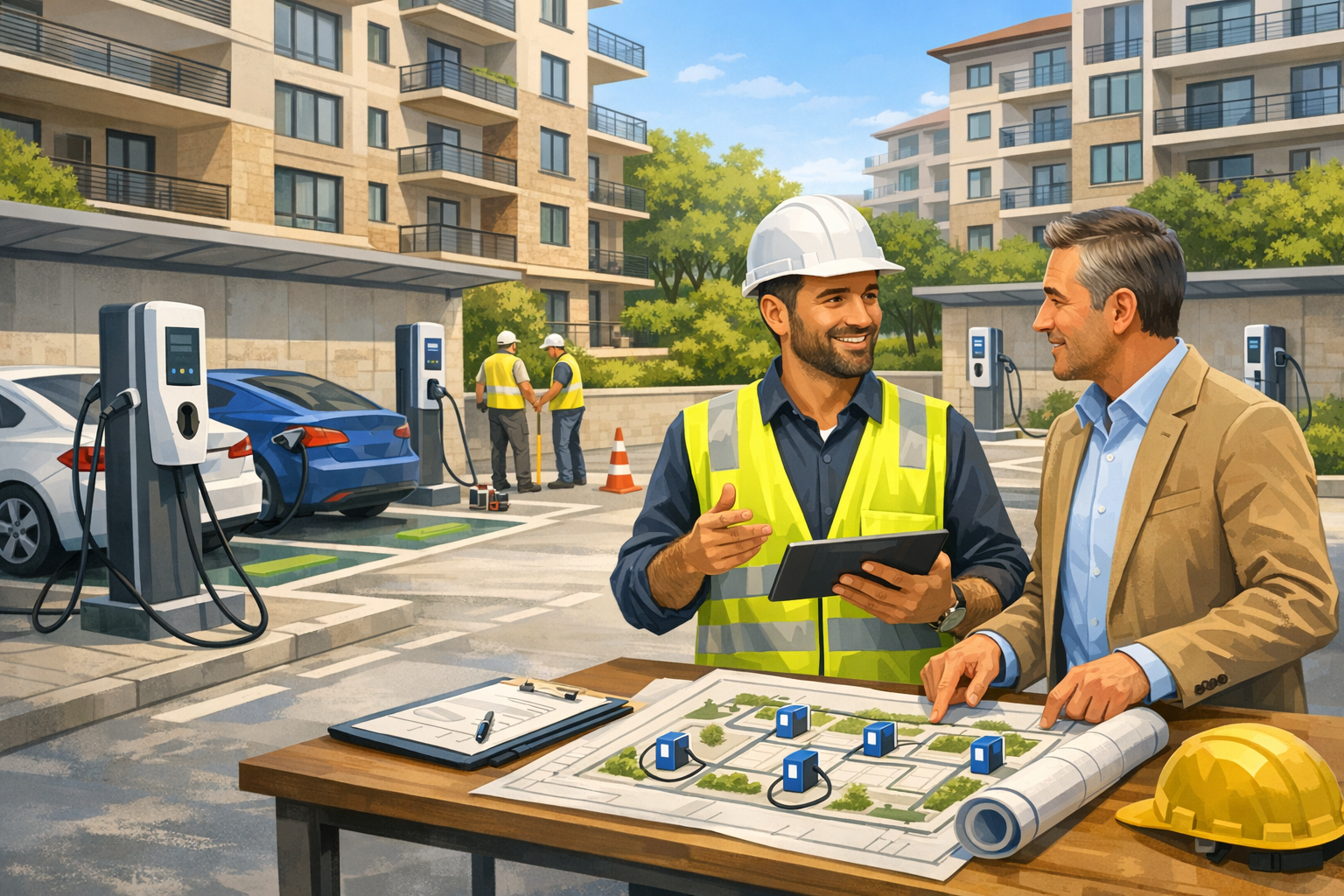 Apartman ve site tipi EV şarj kurulum danışmanlığı neden büyüyen bir iş fikri?
